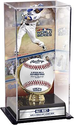#ad Max Muncy Los Angeles Dodgers 2018 World Series Game 3 Walkoff HR Case amp; Image $37.49