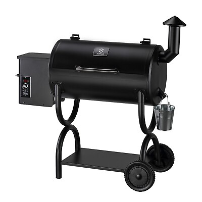 #ad Z GRILLS Wood Pellet Grill Smoker 553 sq.in 8 in 1 amp; Auto Temperature Control $329.00