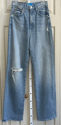 #ad Mother NWT Superior High Waisted Tunnel Vision Sneak in Sippin Sweet Tea Jean 24 $129.97