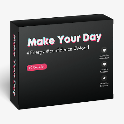 #ad Make Your Day Performance Enhancement Mood Energy Supplement 10 Red Capsules $35.99