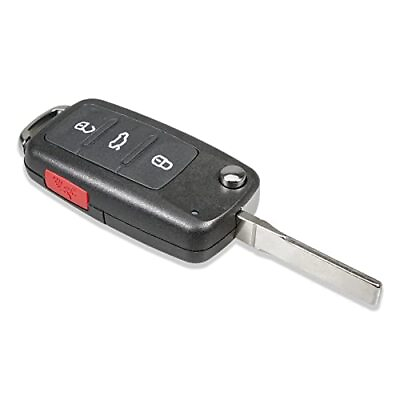 #ad 4 Buttons Replacement Replacement Keyless Entry Remote Car Key Fob Black 315MHz $26.86