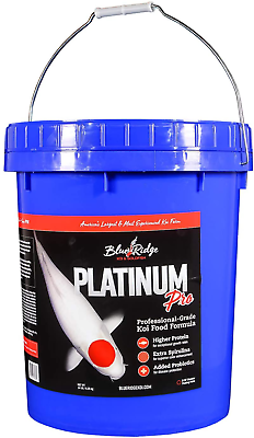 #ad Fish Food Platinum Professional Formula Floating Pellet Koi and Goldfish $104.64
