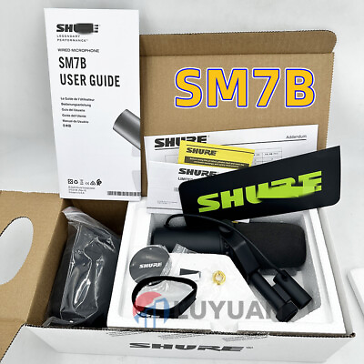 #ad 1x New SM7B Vocal Broadcast Microphone SM7B Cardioid Dynamic US Free Shipping $170.00