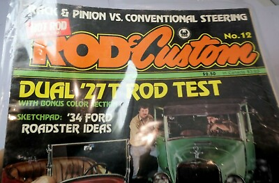 #ad Rod amp; Custom Magazine No 12 1980 quot; Dual #x27;27 T Rod Testquot; Ford quot;34 $14.98