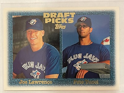 #ad 1997 Topps Joe Lawrence Pete Tucci Draft Picks #480 Baseball Toronto Blue Jays $1.99