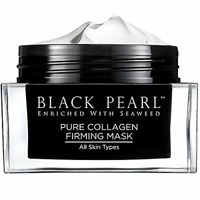 #ad Black Pearl Pure Collagen Firming Mask for All Skin Types 1.7 fl.oz 50 ml $85.00