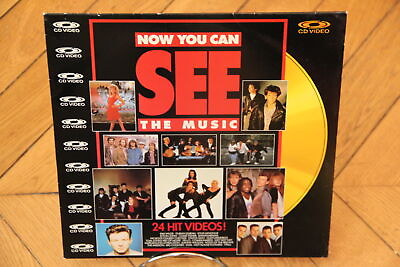 #ad Now Can the Music 1988 Laserdisc LD UK�Music Videos $20.69