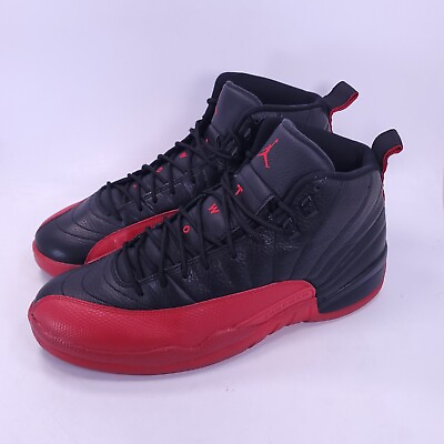 #ad Nike Air Jordan 13 Retro Lace Up Athletic Shoe Mens Size 13 130690 002 Black Red $319.99