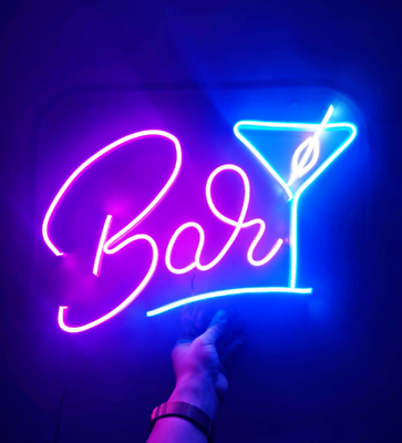 #ad Bar Theme Neon Light Decorative Restaurant Cafe Bar Pub Decor Wall Art $30.00