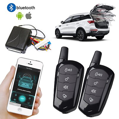 #ad Universal Cars Keyless Entry Security System Remote Control Car Trunk SwitchsBE9 $26.99