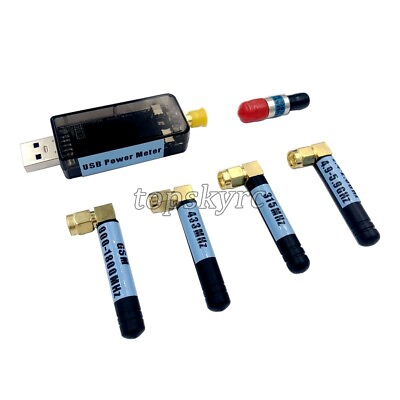 USB RF Power Meter V3.0 100K To 10GHZ 55 To 30dBm 0.96quot; Color Display tps $49.12