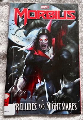 #ad Morbius Preludes and Nightmares Comic Book Graphic Novel VG EXLIB FreeShp Marvel $7.72