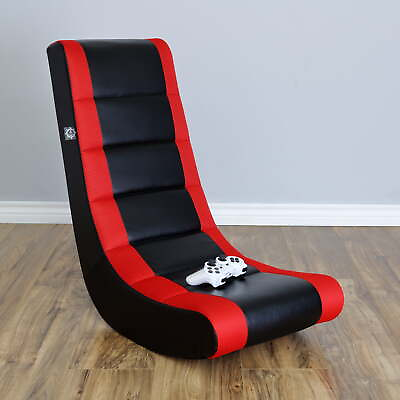 #ad Gaming Video Rocker Chair Ergonomic Pedestal Seat Home Entertainment Furniture $66.00