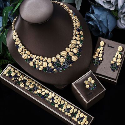 #ad Jewelry Set Fashion Complete Jewelry Set Suitable Women Wedding Party Accessorie $152.19