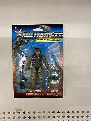 #ad Military Action Figures With Accessories New In Unopened Package $10.99