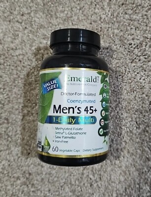 #ad Emerald Labs CoEnzymated Men#x27;s 45 1 Daily Multi 60 vcaps $34.95