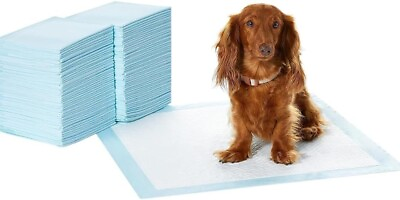 #ad 100 Pet Training Pads for Dogs Unscented Ultra Absorbent Puppy Underpads Small $15.99