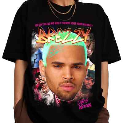 #ad Chris Brown 11:11 Tour 2024 T Shirt Chris Brown Fan TShirt L1803 05 $17.99