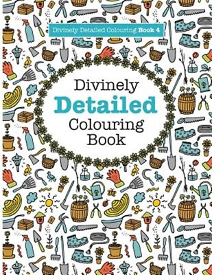 #ad Divinely Detailed Colouring Book 4 Like New Used Free shipping in the US $12.88