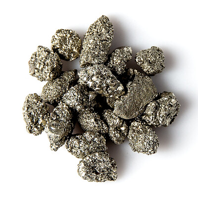 #ad 25g Iron Pyrite Extra Small Fools Gold Natural Chispa Crystal Mineral Gemstones $8.49