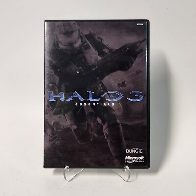 #ad Halo 3 Essentials Microsoft Xbox 360 2 Disc Set W Poster COMPLETE amp; TESTED $8.00