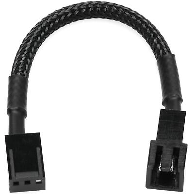 #ad CRJ 2 Pin Male Fan to Standard 3 Pin PC Fan Adapter Cable 2 Pack $13.98
