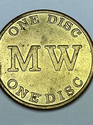 #ad VINTAGE ONE FREE DISC MW TOKEN MUSIC WAREHOUSE FREE COMPACT DISC PROMO LOOK $9.68