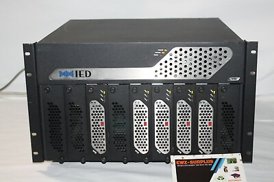#ad TITAN MODULAR MAINFRAME AMPLIFIER IEDT9160L 5 CARDS IEDT6472L DUAL 200W $10660.00