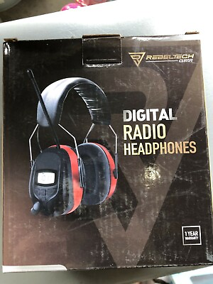 #ad Rebeltech Gear Digital Radio HeadPhones $21.99