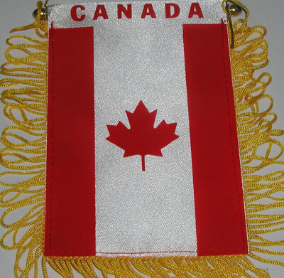 #ad CANADA MINI BANNER FLAG GREAT FOR CAR amp; HOME WINDOW MIRROR HANGING $5.75