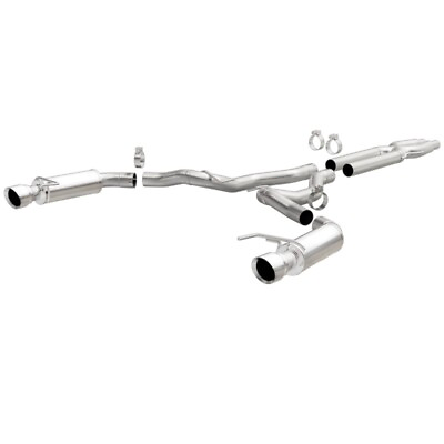 #ad Magnaflow 3quot; Comp Dual Split Polished 4.5in Tips for 15 17 Ford Mustang GT 5.0L $1736.90