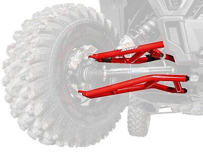 #ad SuperATV High Clearance Forward Offset A Arms for Polaris RZR XP 1000 RED $459.95