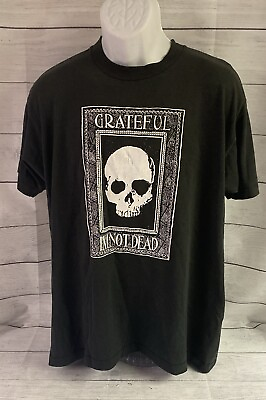 #ad 90s Grateful Dead T Shirt Black Distressed Sz XL FAST SHIPPING $24.99