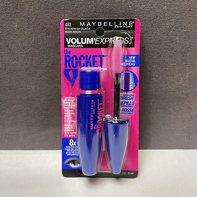 #ad Maybelline New York Volume#x27; Express The Rocket Washable Mascara Brownish Black $9.00