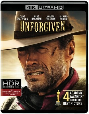#ad Unforgiven New 4K UHD Blu ray With Blu Ray UV HD Digital Copy 4K Mastering $20.56