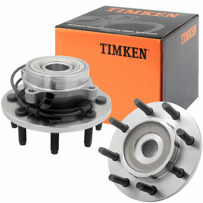 #ad 4WD Timken Front Wheel Bearing amp; Hub Assembly Pair For Dodge 03 05 Ram 2500 3500 $227.65