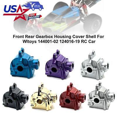 #ad Front Rear Gearbox Housing Cover Shell For Wltoys 144001 02 124016 19 RC Car $11.42