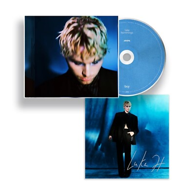#ad Luke Hemmings BOY Signed CD Limited Edition Autographed Blue *PRESALE* $36.95
