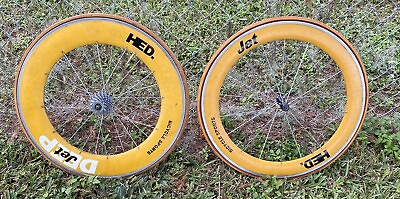 #ad HED Jet Deep 650c Wheelset. Limited. RARE Carbon. Only Few Sets Made John Cobb $949.95
