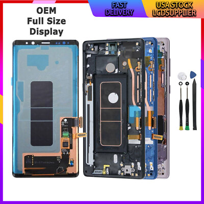 #ad LCD Display Touch Screen Digitizer Assembly OEM For Samsung Galaxy Note 8 N950 $124.99