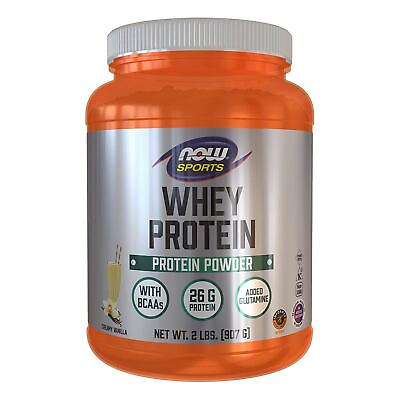#ad NOW FOODS Whey Protein Creamy Vanilla Powder 2 lbs. $33.28