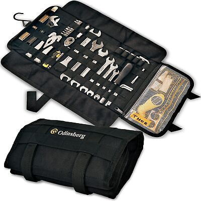 #ad Heavy Duty Motorcycle Tool Roll Bag Tools Not Included Empty Small Tool Bag And $42.94