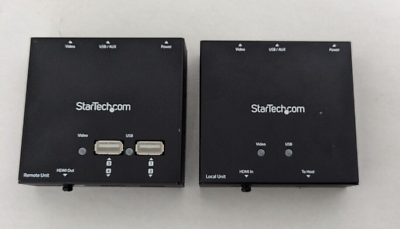 #ad StarTech.com HDMI over CAT6 Extender with 4 port USB Hub ST121USBHD $120.00