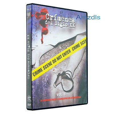 #ad Crimenes del Siglo XX Vol. 3 DVD Movie Brand New Spanish Cover Artwork $15.00