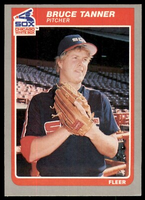 #ad 1985 Fleer Update Bruce Tanner Baseball Cards #U 116 $1.85