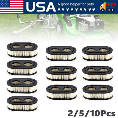 #ad 5 10Pcs Air Filter For B amp; Stratton 798452 593260 4247 5432 5432K Lawn Mower $20.88