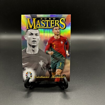 #ad 2023 24 Finest UEFA EURO Cristiano Ronaldo Masters Refractor $13.89