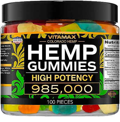 #ad Natural Gummies for Stress Relief Great for Pain Insomnia amp; Anxiety 100ct $26.95