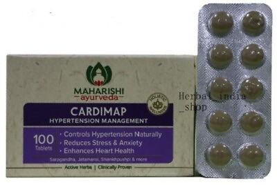 #ad Maharishi Ayurveda Cardimap 100 Tablets Ayurvedic Herbal Product $13.29