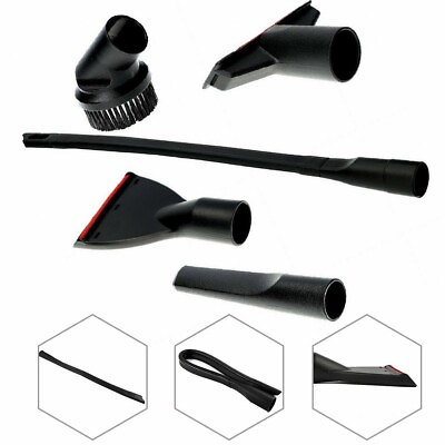 #ad Vacuum Cleaner Nozzle Set Tools Universal 35mm5 Pcs Accessory Brush Head Parts $19.04